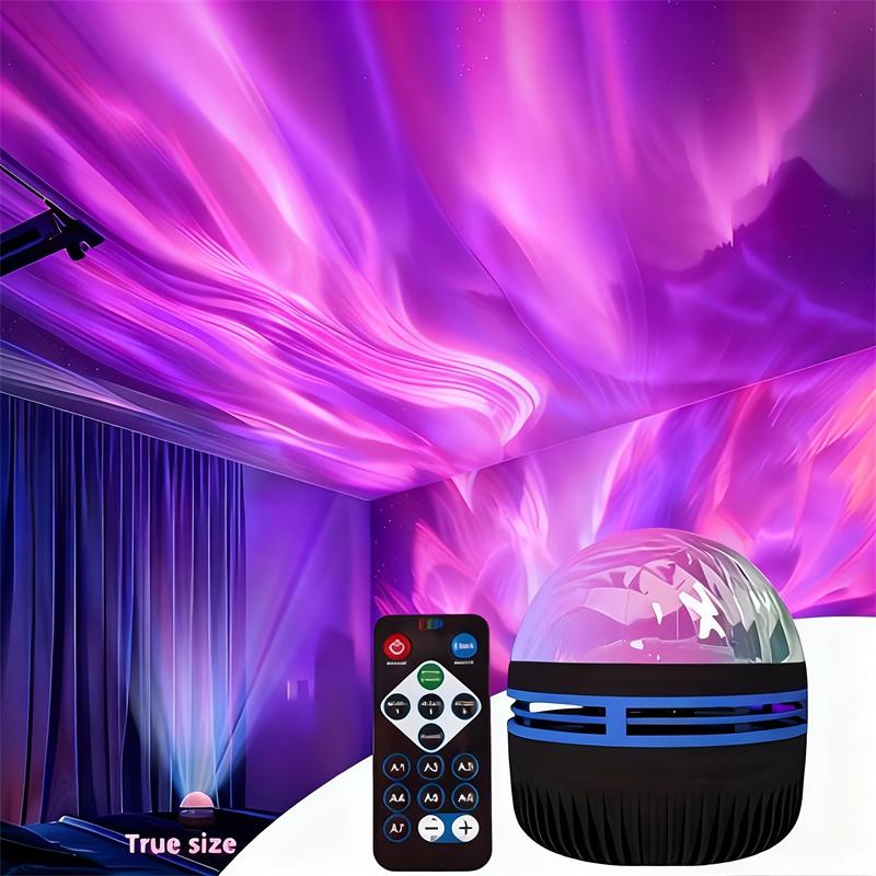 USB nabíjateľný projektor hviezdnej oblohy Galaxy Starlight Stmievateľný svetelný pás na projekciu atmosféry polárnej žiary Diaľkové ovládanie Fantasy téma Dekor