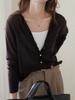 26-Year 100% Wool Cardigan: Lightweight, Comfortable, Versatile for Women - Perfect for Spring, Autumn, Winter