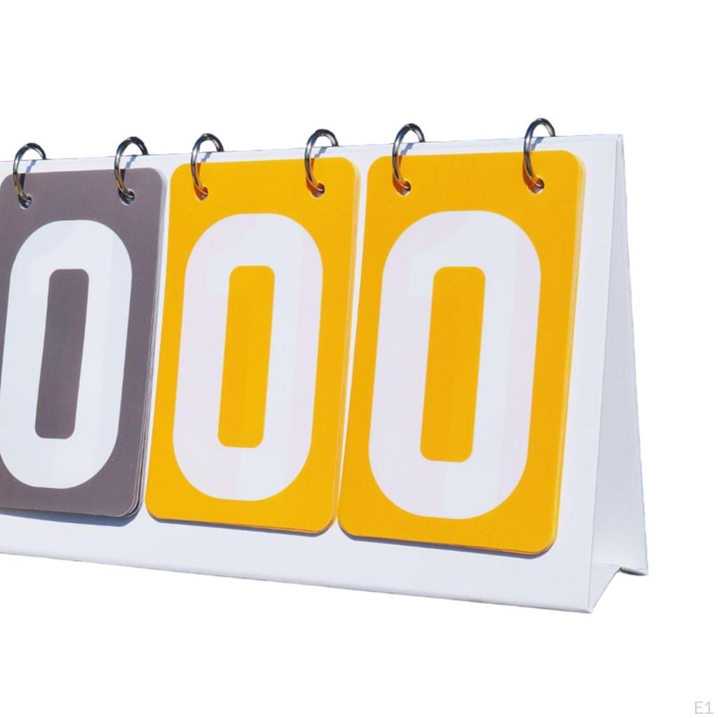 Wettkampf-Punktezähler Klappkarten für Tennis Badminton Fußball