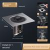 New Model Anti-Odor Drain Device for Bathroom, Universal Inner Core Anti-Backflow Valve, Anti-Odor Gadget for Drain Pipes, Sealing Cover