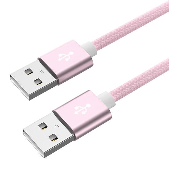 Super Verlängerungskabel Stecker Geschwindigkeit Doppelkopf USB2.0 auf Stecker Daten für Mobile Fest