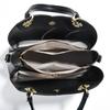 Soft Skin Roomy Daily Handbag For Mature Ladies, Fashion Contrast Color Multiway Shoulder Crossbody Mommy Bag