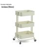 OIMG 3-Tier Rolling Storage Cart