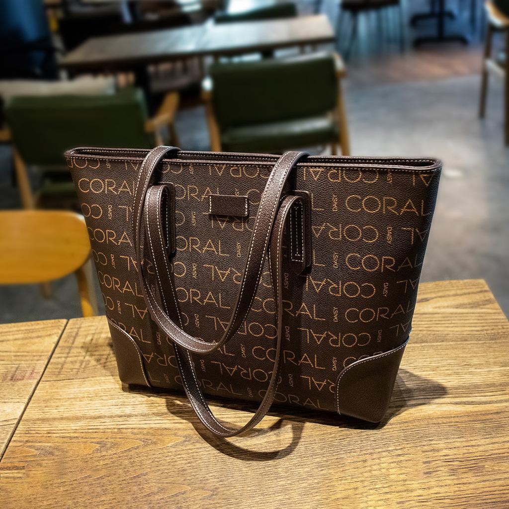 New All Matching Fashionable Handbag Designer Simple Casual Women's Shoulder Bag Retro High Quality Large Capacity Tote Bags