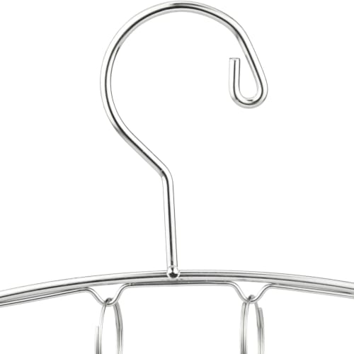 Set of 2 Waikas Stainless Steel Sock and Underwear Hangers with 8 Clips | Perfect for Drying Baby Clothes and Towels