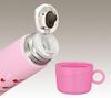 THERMOS Vacuum Insulated Disney Rose Red RR 2-Way Bottle, Minnie, 0.63L/0.6L, FFG-600WFDS