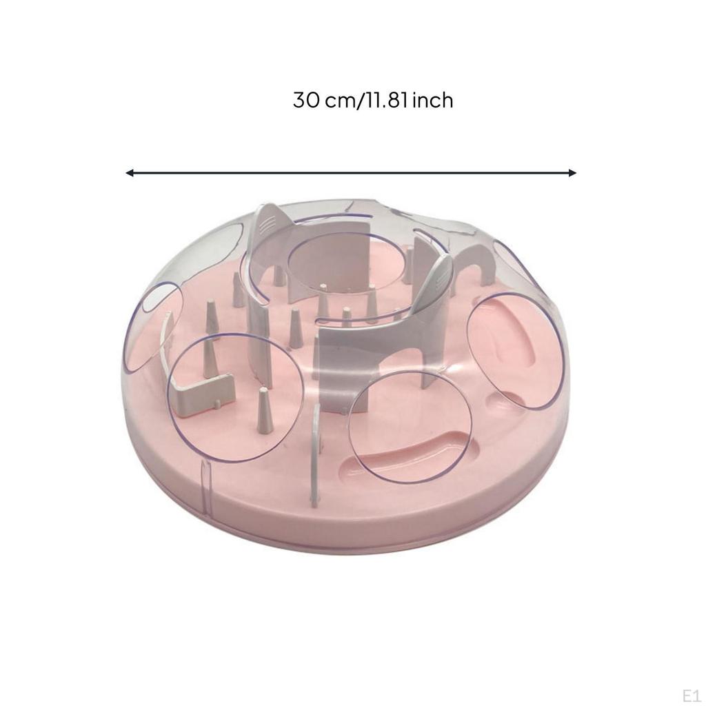 Slow Feeder Cat Bowl Interactive Puzzle Enrichment Feeding for Cats, Indoor