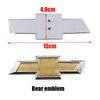 1pcs 3D ABS Car Rear Logo Rear Bumper Tail Door Trunk Car Rear Emblem Sticker Styling Accessories For Chevrolet 11-18 CAPTIVA