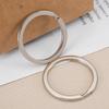 20pcs Key Rings Multi Size Split Jump Rings Hook Ring Keyring for Keychain Making DIY Handmade Jewelry Making Accessories