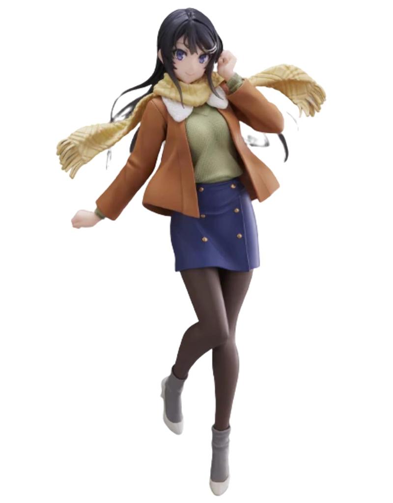 Rascal Does Not Dream of a Dreaming Girl Coreful Mai Sakurajima Outfit Figur ~Winter-Version~ (1 Typ)