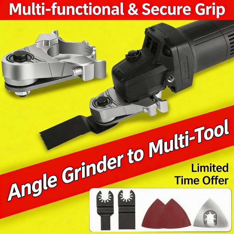 Carbon Steel Angles Grinder Conversion Adapter Kit For Multipurpose Use Easy Manual Operation Home And Job Sites