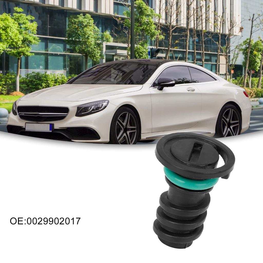ACROPIX Drain Cock Plug Screw Replacement for Car Mercedes-Benz C63 AMG Black 1 Pcs