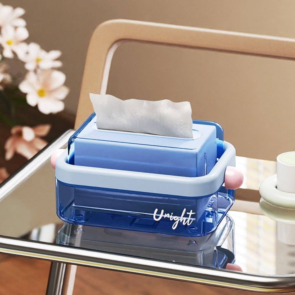 

Large Capacity Tissue Storage Box Dopamine Tissue Holder Modern Napkin Holder Bedroom рожевий