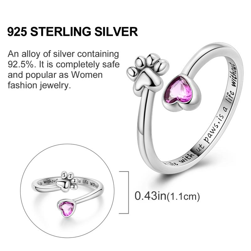 925 Sterlingsilber Offener Ring Farbiger Zirkonia Schmetterling Sonne Mond Schildkröte Ring Passend für Frauen Hochzeit Verlobung Silber Geschenk