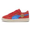 One Piece x Puma Suede Tênis Infantil Luffy Vermelho For-All-Time-Red Azul Ultra 396649-01
