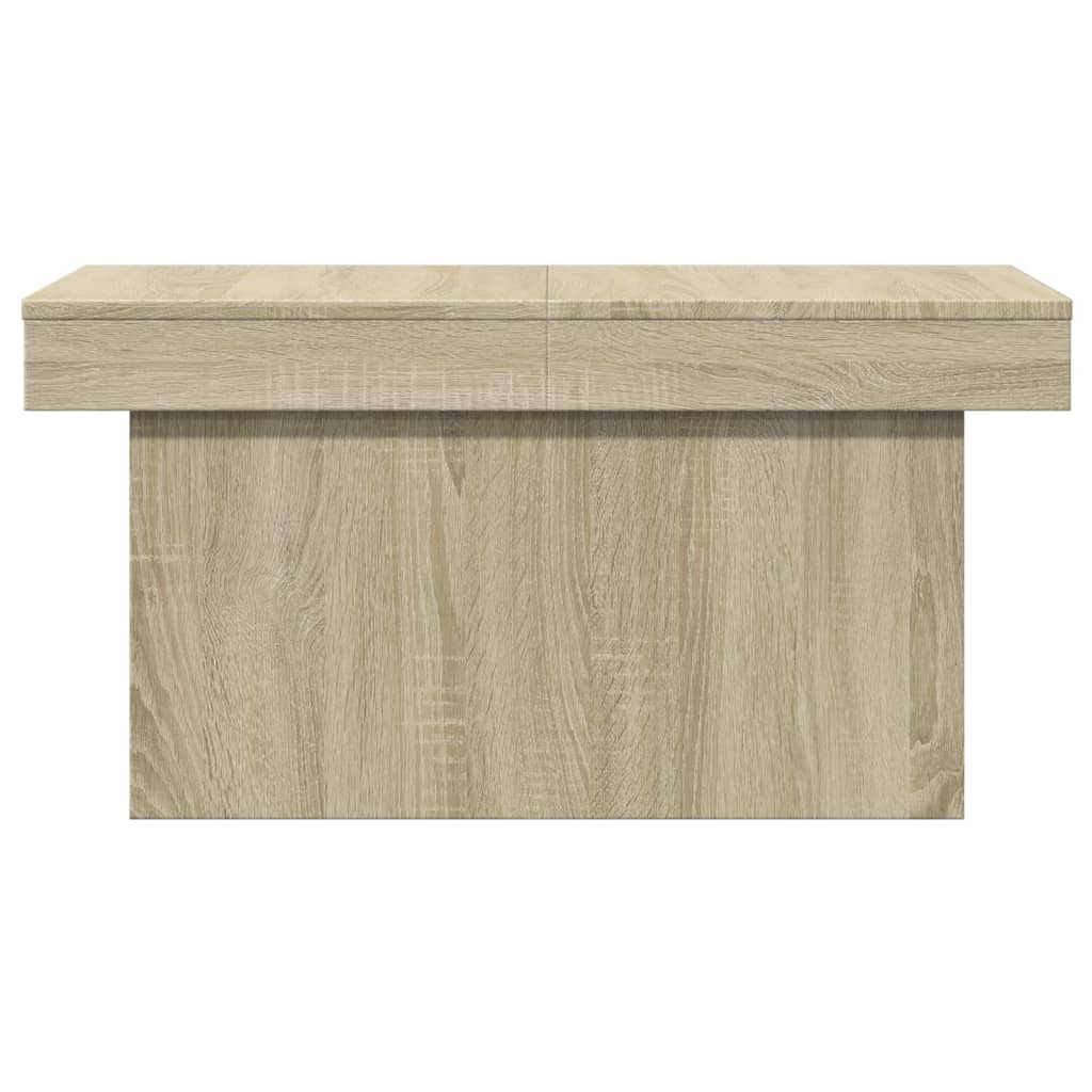  Coffee Table, Sonoma Oak, 100x55x40, Wood-based Material