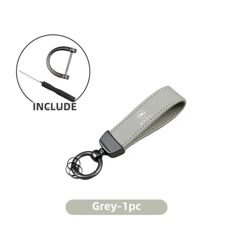 Car PU Leather Keychain Auto Accessories For Opel Astra Insignia Corsa Zafira Meriva Mokka Vivaro Vectra Antara Ampera Grandland