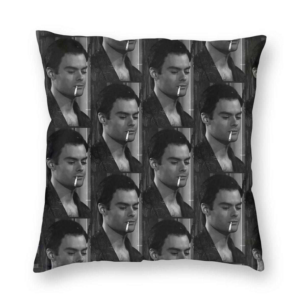 Saturday Night Live Bill Hader Pillowcase Polyester Linen Velvet Pattern Zip Decor Throw Pillow Case Car Cushion Cover 30x30cm