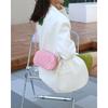 Bestickter Faden kleine Tasche Damen Sommer neue Mode Muscheltasche lässig schlicht Damen Diamantkette Umhängetasche