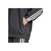 Adidas Originals Adilenium Zip-Off Track Top Striped Logo Print Stand Collar Zip Sports Loose Fashion Versatile Long Sleeve Jacket Women Jacket JM9251