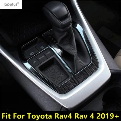 Accessories Fit For Toyota RAV4 XA50 - 2025 Stainless Steel Gear Shift Panel Frame Knob Cover Frame Trim Sticker