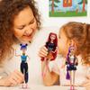 Fashionable Plastic Doll Figures Collection With Unique Stylish Outfits And Colorful Hairstyles Perfect Gift For Kids To And Creat