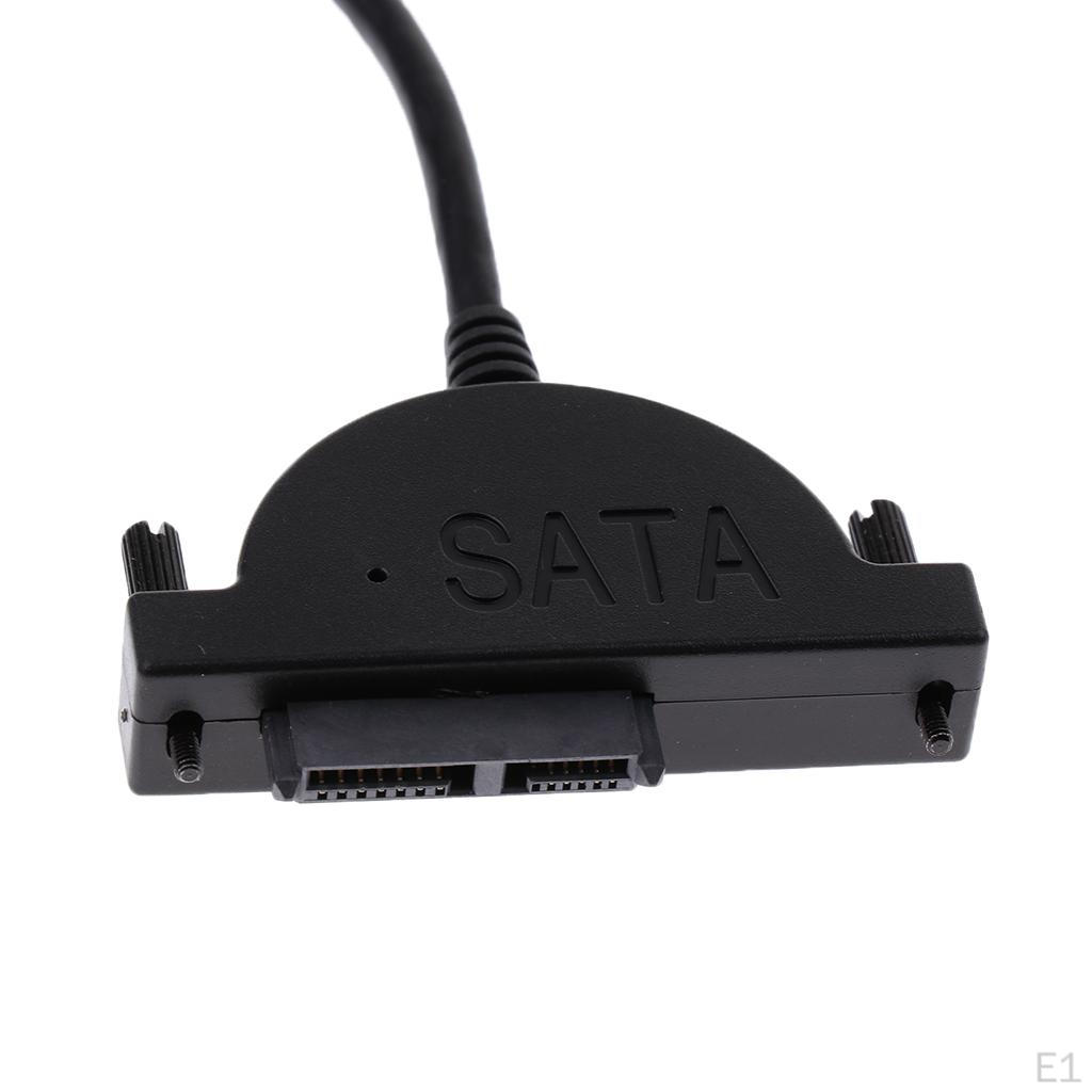 480 / S USB 2.0 to 7 + 6Pin Adapter Cable for Optical PC Drive