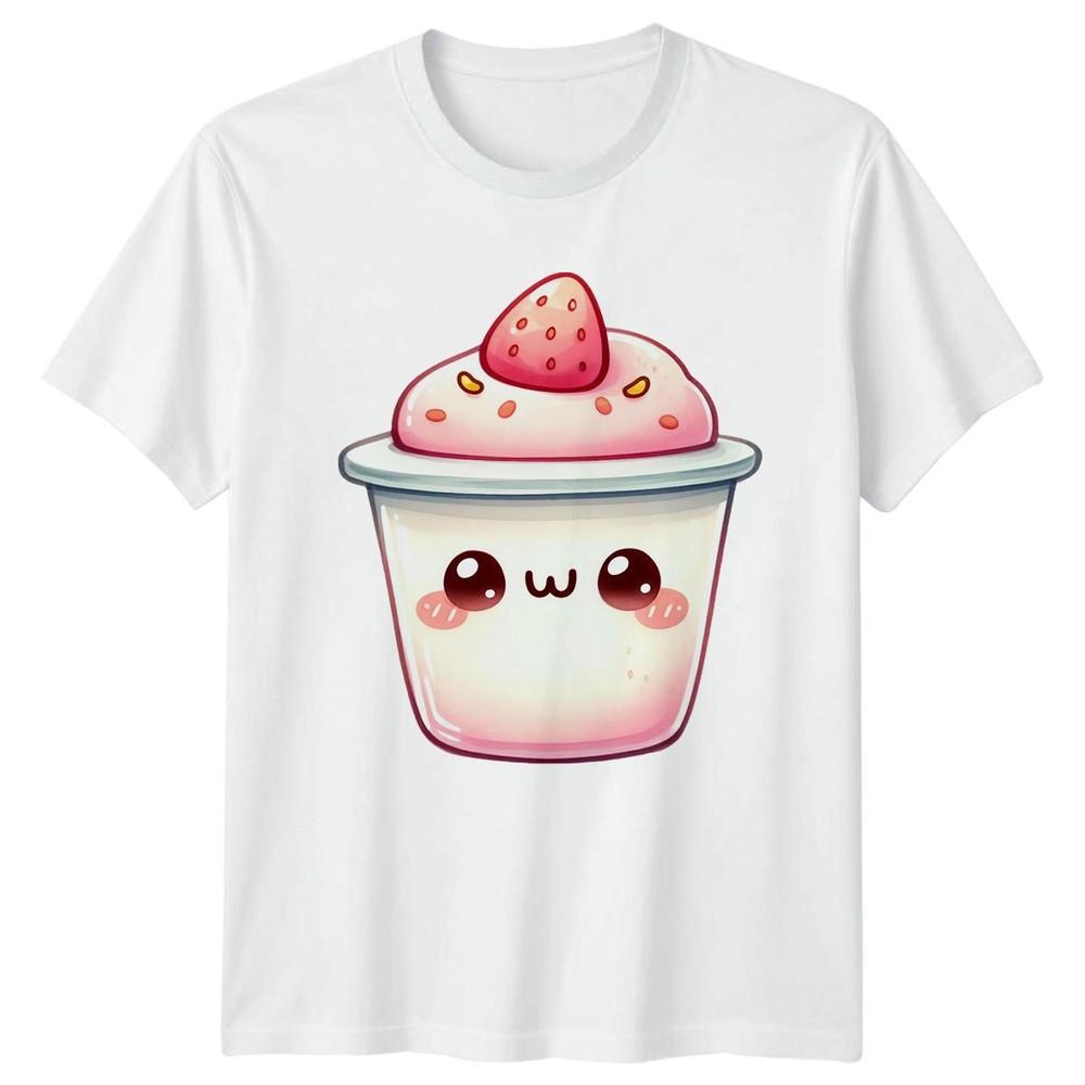 Sweet Kawaii Strawberry Dessert Cute TShirt Strawberry Dessert Kawaii Food S