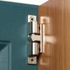 25-Piece Ball Door Locks Spring Locks for Furniture Cabinet Doors Adjustable Tension Latch Door Latch