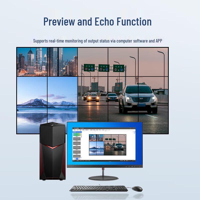 Yeren Video Splicing Processor Expansion Card