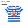 Teenie Weenie Kids' Striped Applique T-Shirt