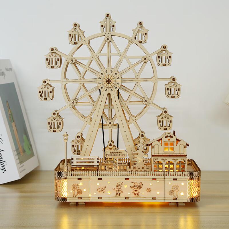 Music Ferris Wheel 3D Wooden Puzzle