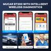 MUCAR BT200 BT200 PRO Auto-Scan-Tool OBD2 Diagnose-Tool Vollsystem-Diagnose-Scanner für alle Autos 15 Reset-Code-Leser