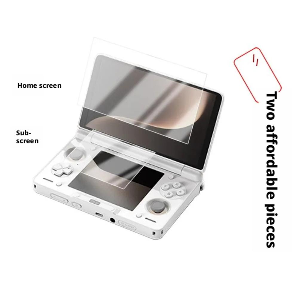 Game Console Protective Film for AYN THOR Dual-Screen Scratch-resistant  HD Nano Explosion-proof Film Glass Screen Protectors