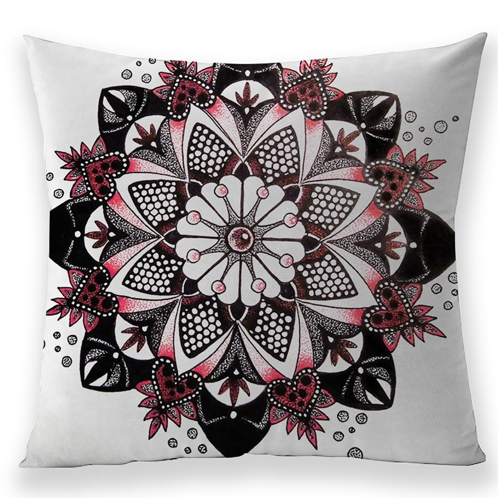 Boho Mandala Pillow Cover Seat Sofa Bedroom Living Room Cushion  Home Decor Gift Car  Accessories Ornament