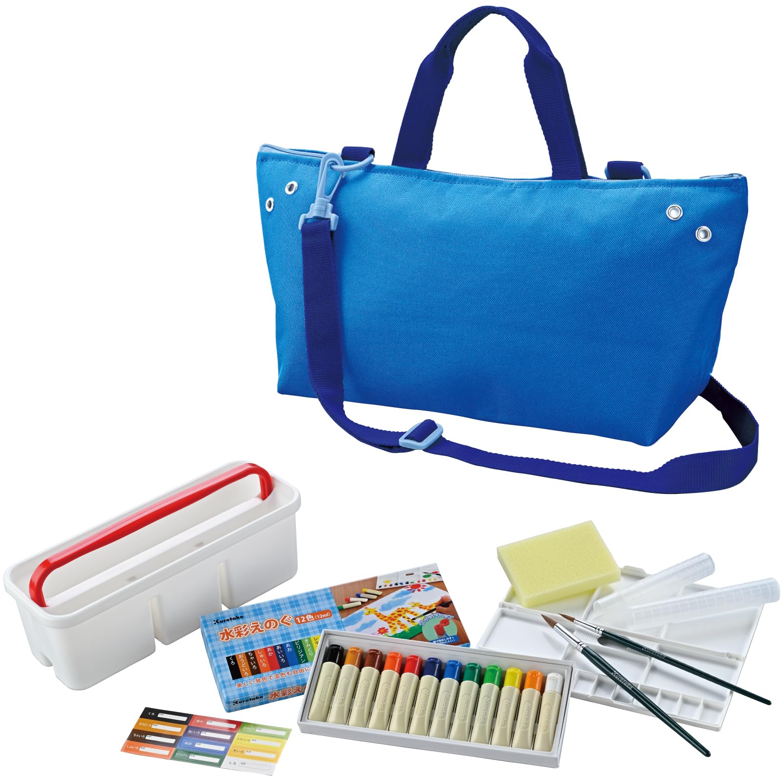 

Kuretake Paint Set Watercolor Enogu Set Blue KG414-2