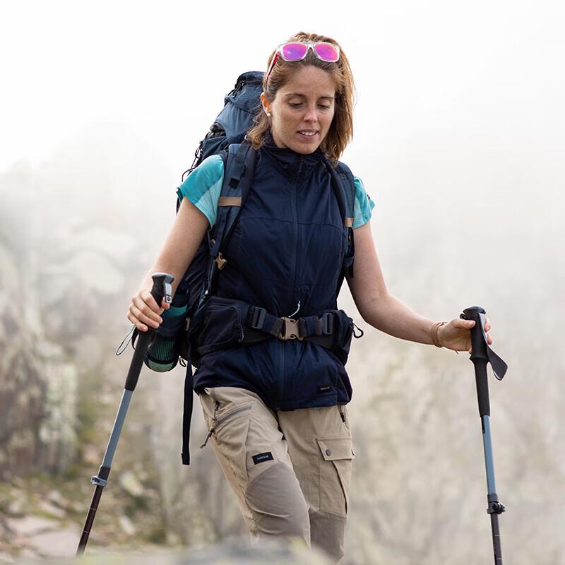 Decathlon Women s Fleece Lined Windproof Hiking Vest M