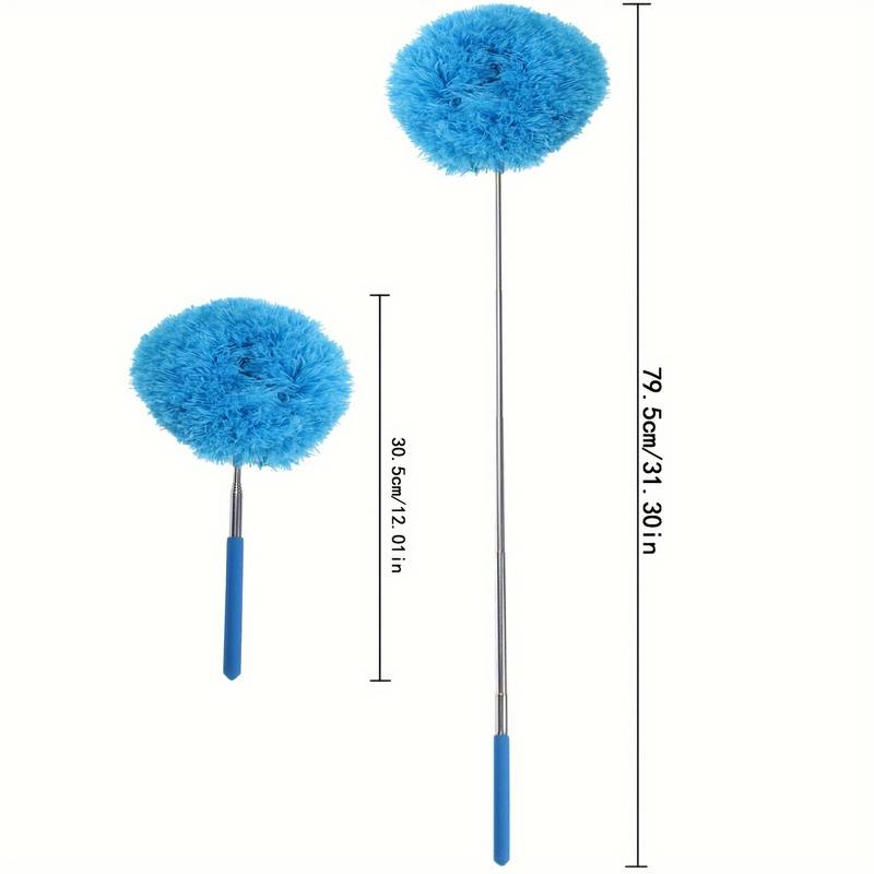 Multifunctional Ceiling Fan Cleaner Dusters Brush For Car Ceiling Home Cleaning Reusable Long-Handled Household Cleaning Tools