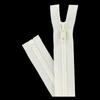 Separable Zipper - Prym - 60 Cm - Molded Plastic - Width 6 Mm - Off-white