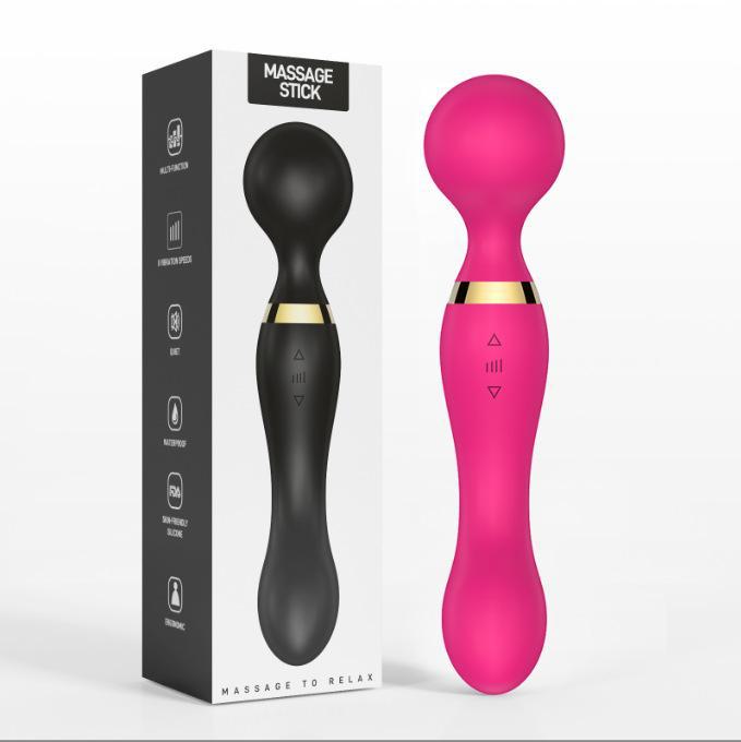 Dual-Head Vibrating Thrusting AV Massager pro ženy
