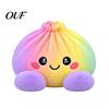 Soft Stuffed Dumpling Toy Big Mystery Plush Toy, Cute Steamed Bun Pillow, Kawaii Food Educational Pretend Play Cushion for Home Office Decor,