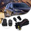 Button Switch Wiring Harness ABS Plastic Pvc Connector Direct Installation Driving Lights Durability Front Lamps