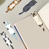 30Pcs Kitten Shape Bookmarks Paper Bookmarks Book Page Marker Portable Reading Aid for Book Lover Teacher Student