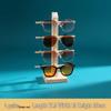 Detachable Solid Wood Glasses and Jewelry Display Stand