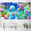 Flower Butterfly Art DIY Diamond Painting New Product Cross Embroidery Set Embroidery Full Diamond Mosaic Embroidery Wall Art