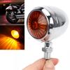 2Pcs Silver Refit For Suzuki Scooter Turn Indicators Motor Lamp 10W DC 12V Motorcycle Turn Signal Light High Quality