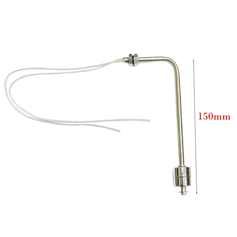 100mm Stainless Steel Float Switch 304 Stainless Steel Float Switch Liquid Sensor High Temperature Sensor Relay Compatible