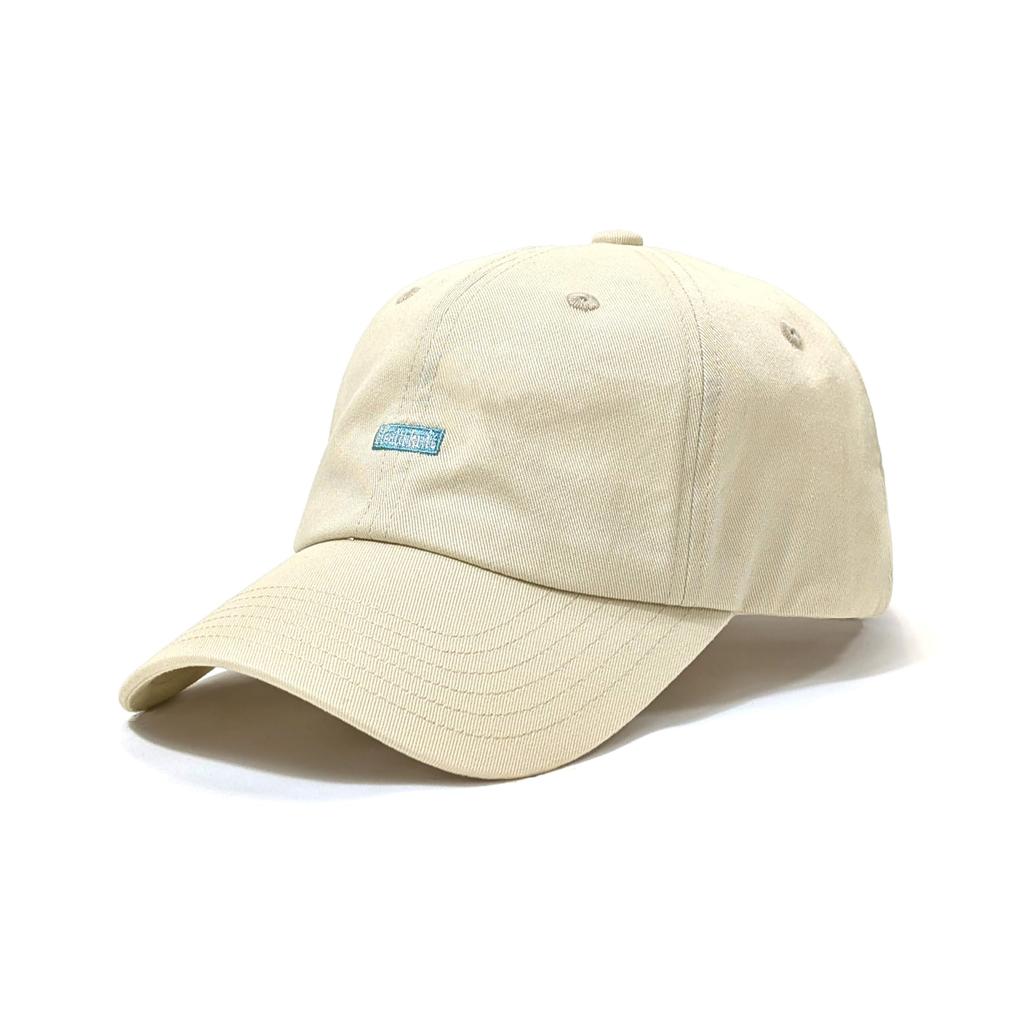 Healthknit Cap Cotton Twill Logo Embroidery Baseball Cap 4128 Light Beige Women's