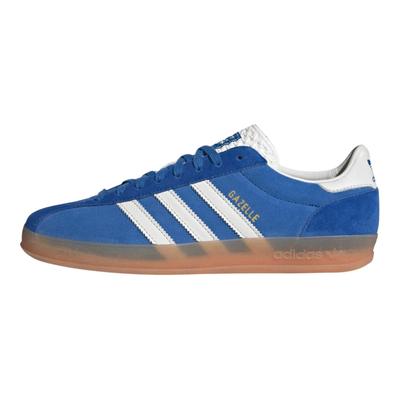 Gazelle Indoor Pro Azzurro Potenza Gomma Scarpe da Ginnastica da Uomo Bianco Nucleo IH1086