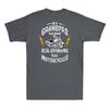 Some Grandpas Play Bingo Real Grandpas Ride Motorcycles On Back Unisexs Tshirt